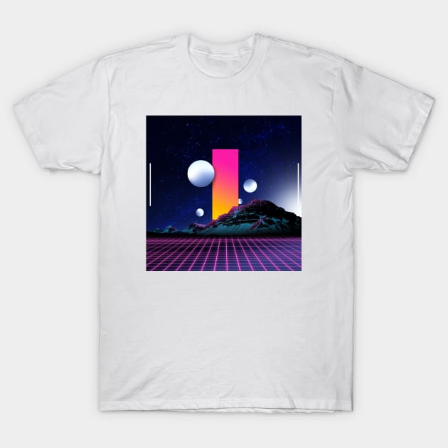 Retrowave mount T-Shirt by WERFL